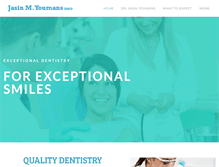 Tablet Screenshot of jasinyoumansdental.com